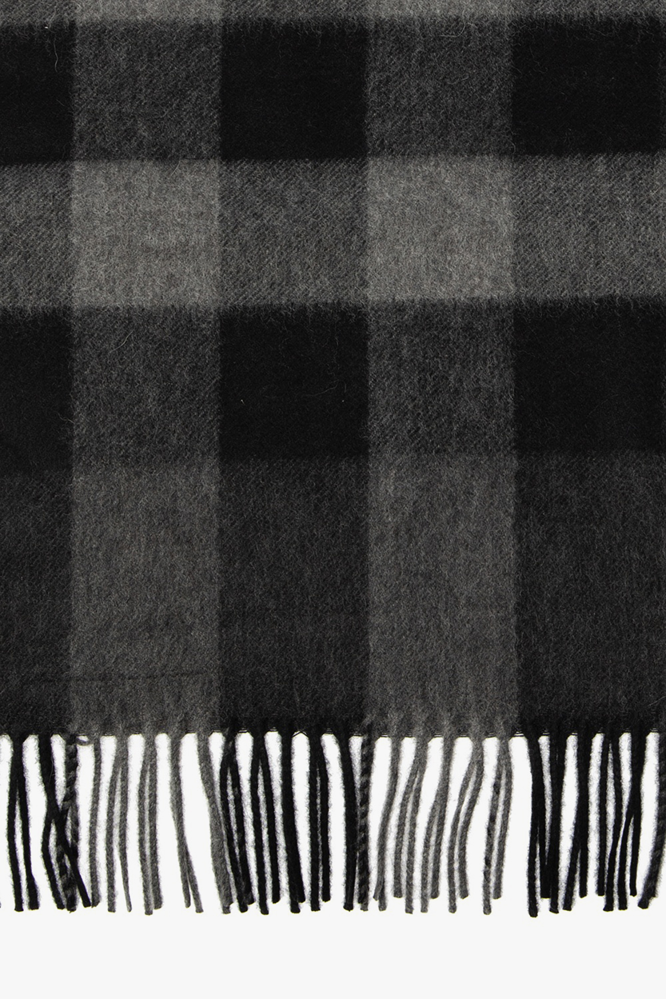 Burberry Checked cashmere scarf